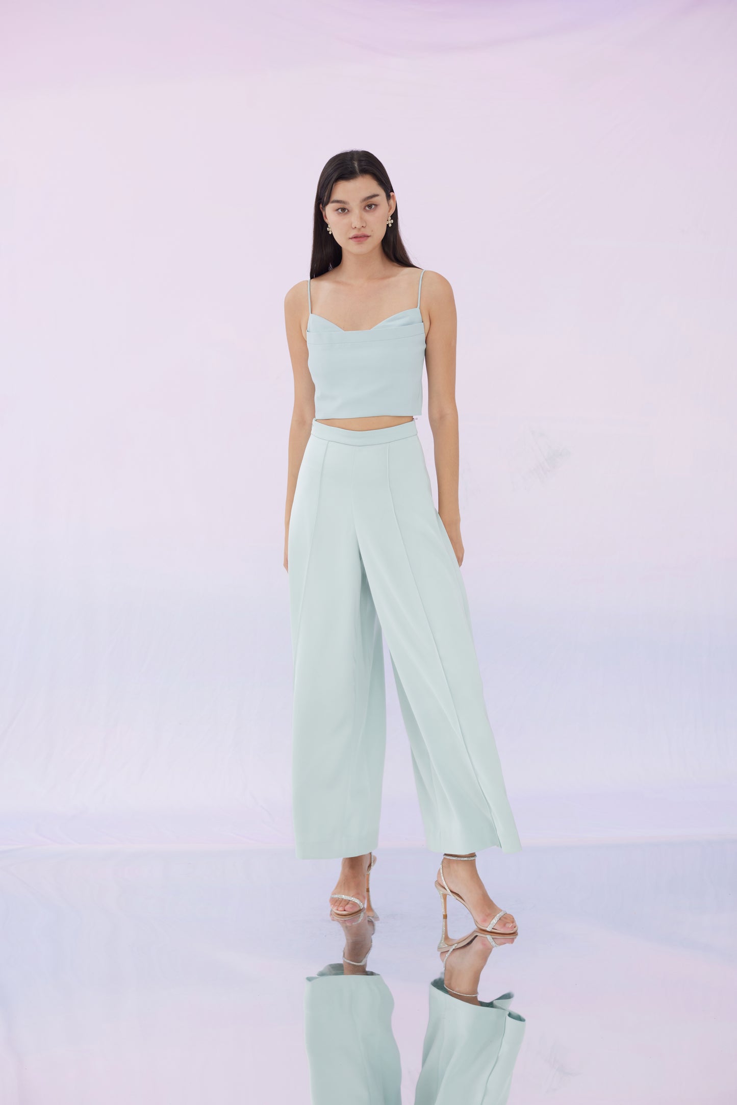 Felise Mint Blue Long Pants