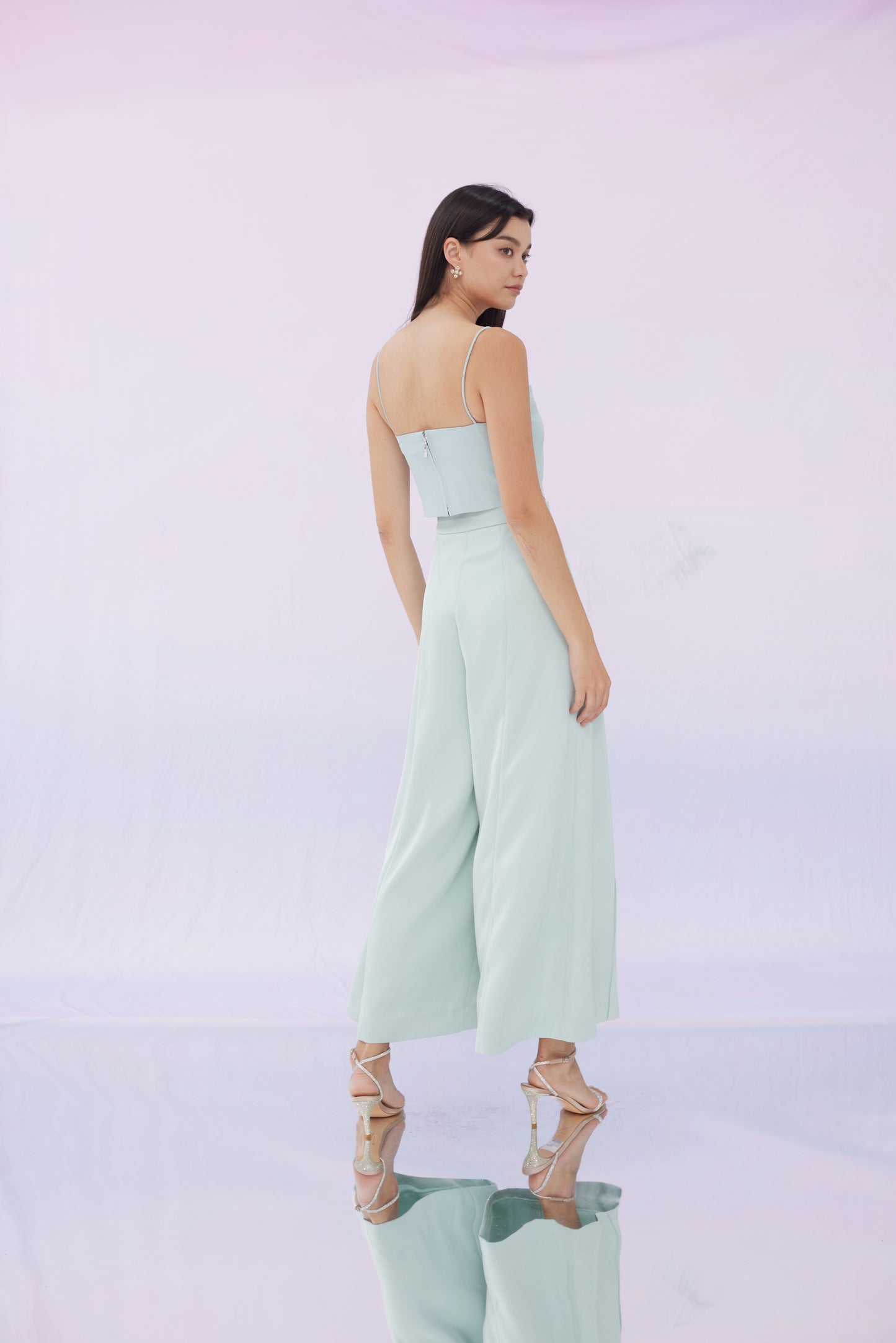 Felise Mint Blue Long Pants