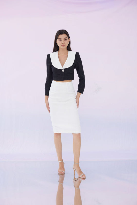 Giavanna White Skirt - Nimisski