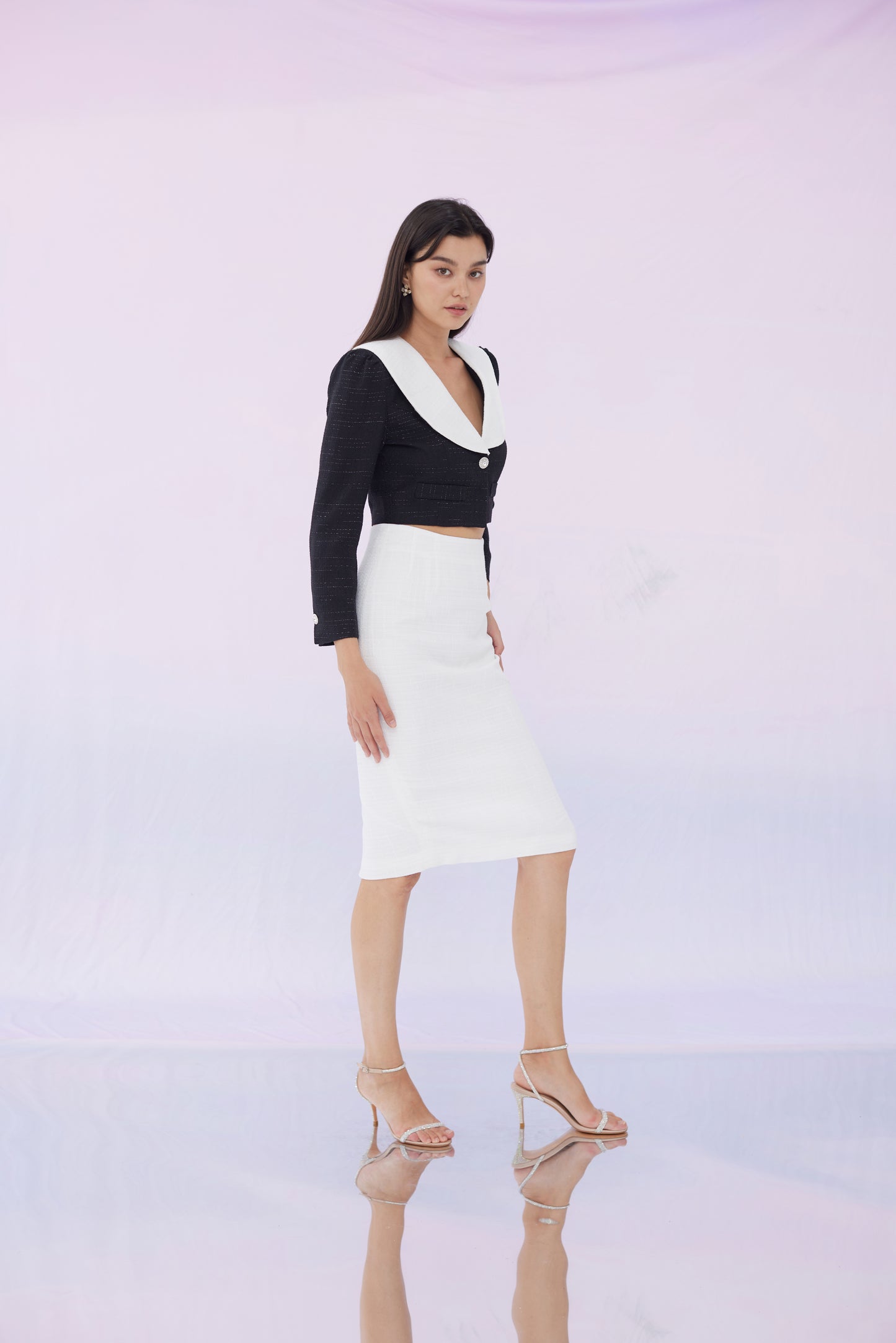Giavanna White Skirt