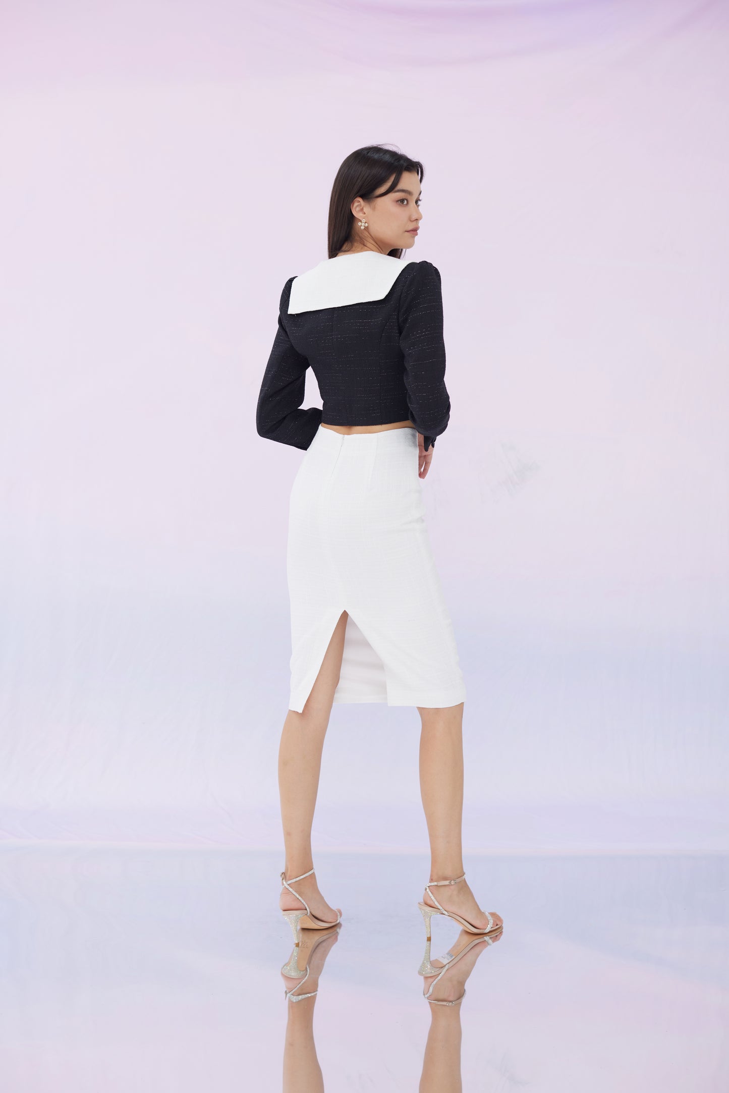 Giavanna White Skirt
