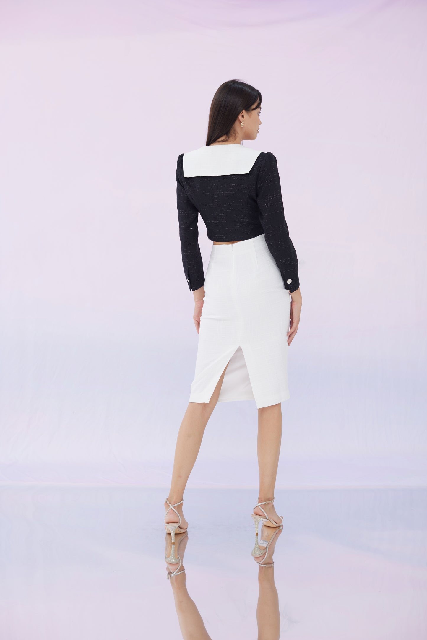 Giavanna White Skirt