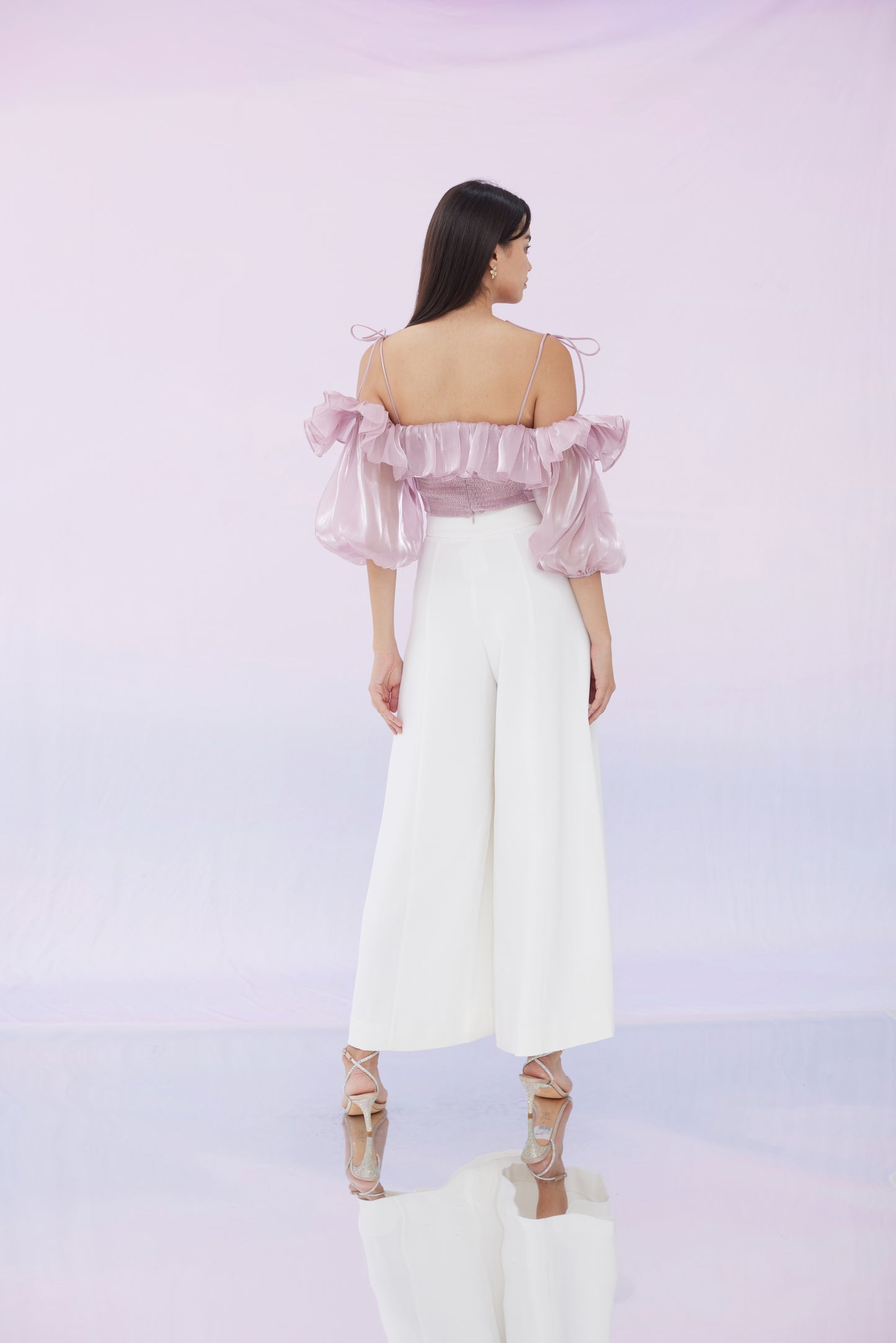 Feleicia Lavender Oraganza Top