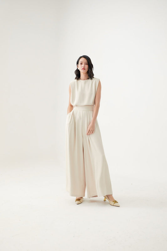 Elyssa Beige Top - Nimisski