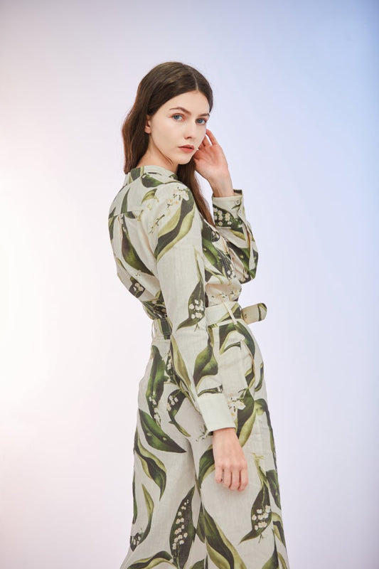 Danni Long Sleeves Printed Top - Nimisski