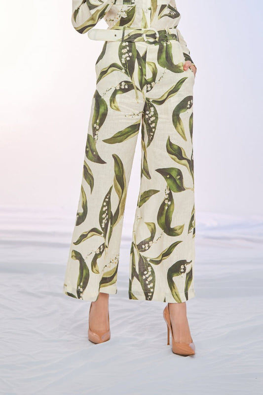 Danni Printed Long Pants - Nimisski