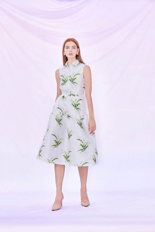 Elisabethe Wild Flowers Sleeveless Top