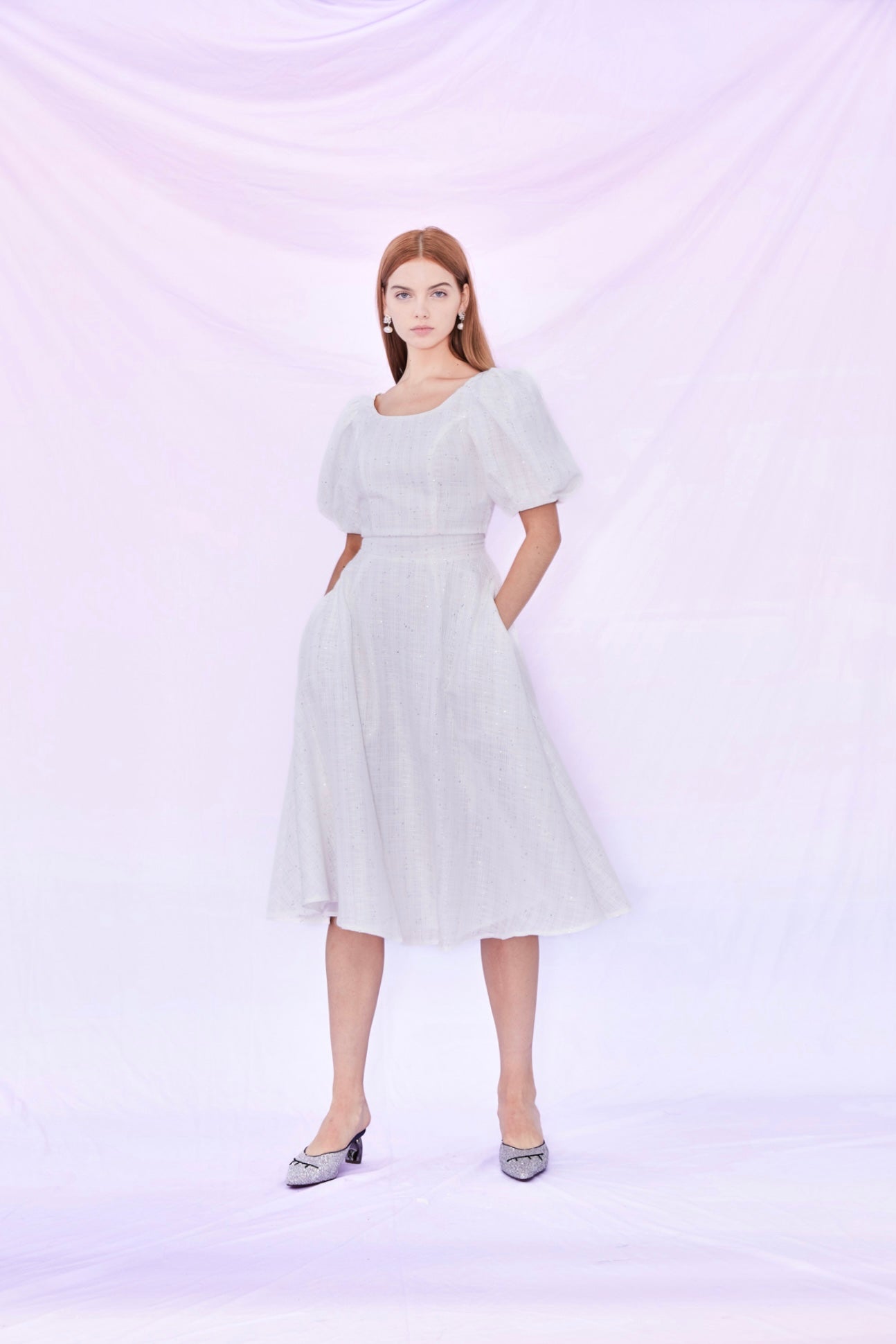 Frannie Sequin Top and Skirt Set
