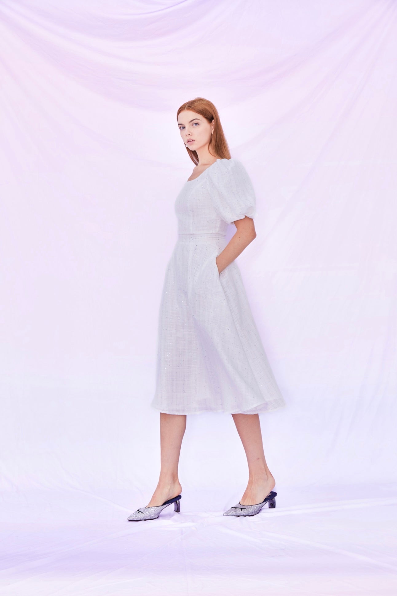 Frannie Sequin Top and Skirt Set