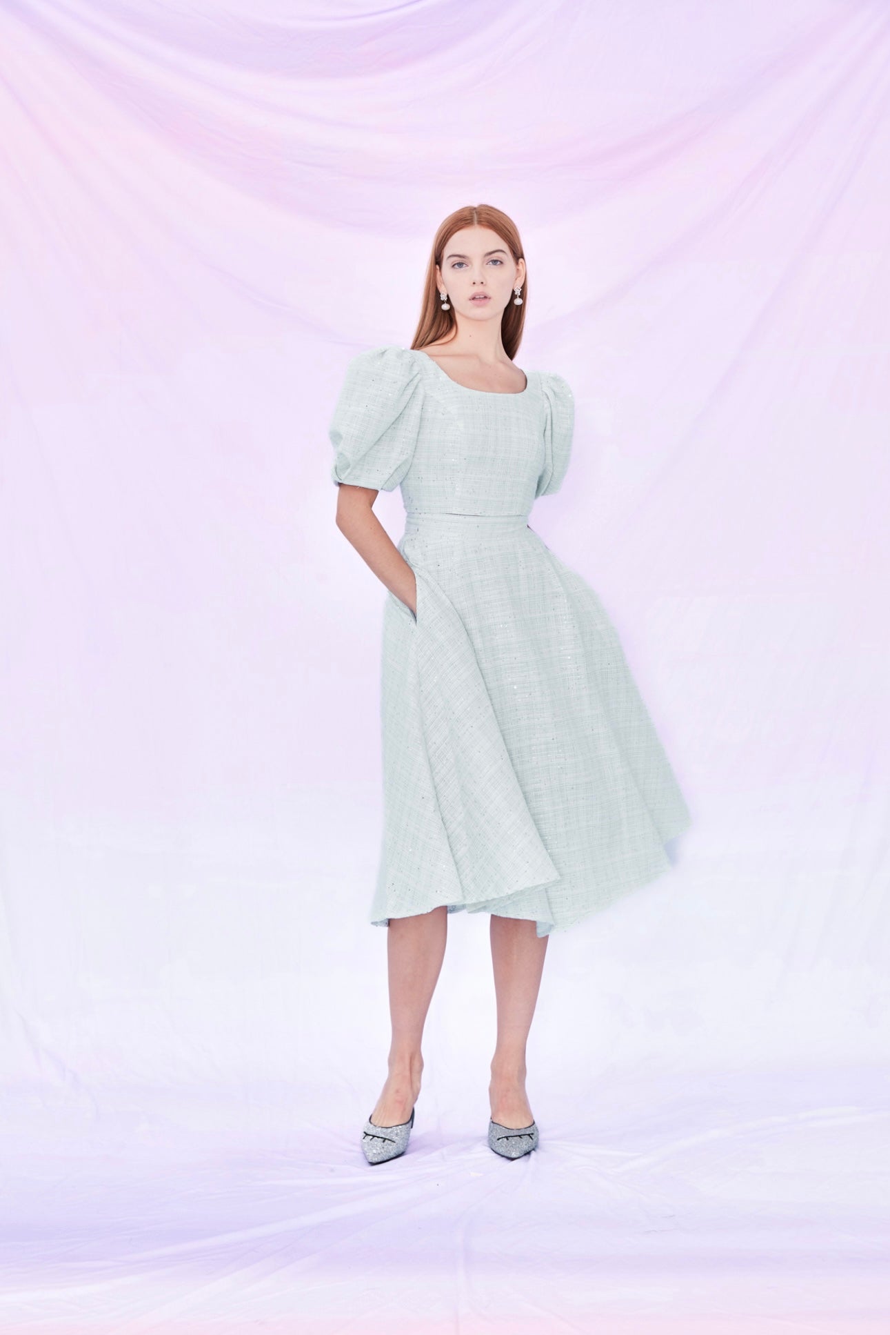 Frannie Sequin Top and Skirt Set