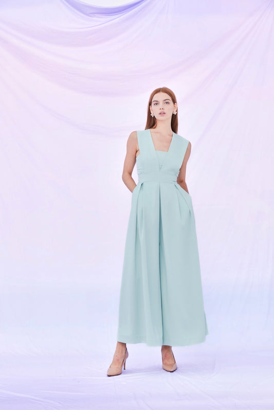 Ines V-neck Jumpsuit