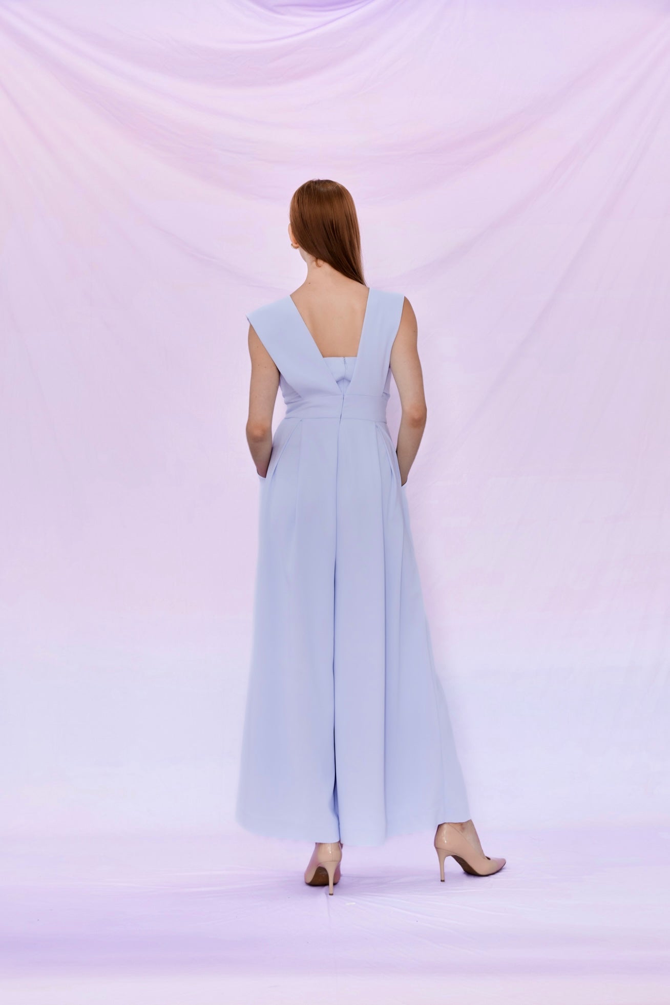 Ines V-neck Jumpsuit