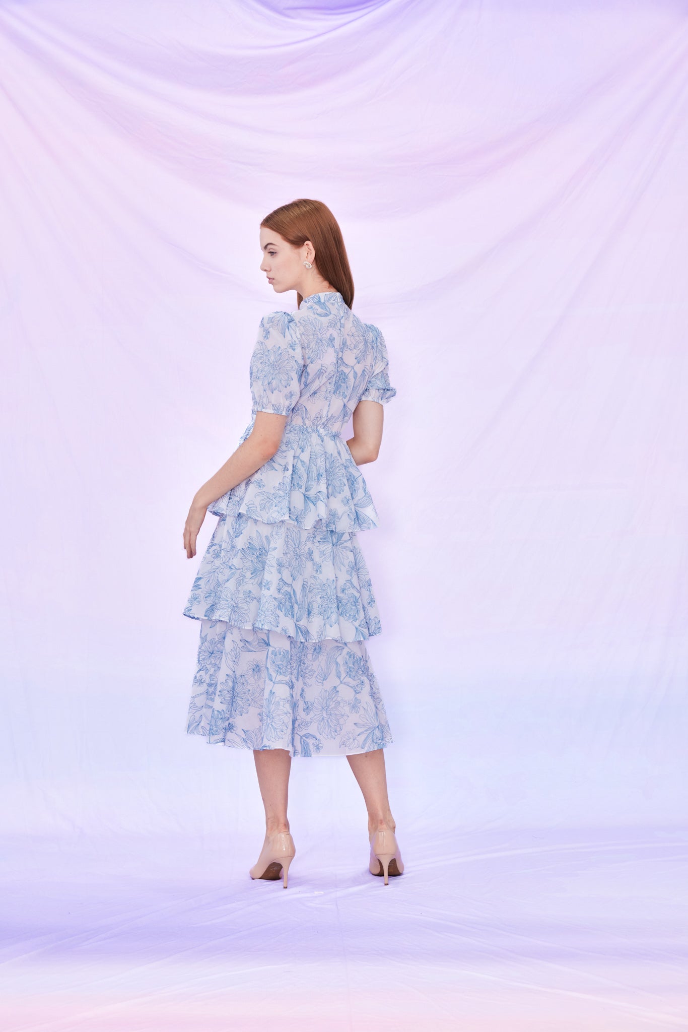 Frances Tier Long Dress