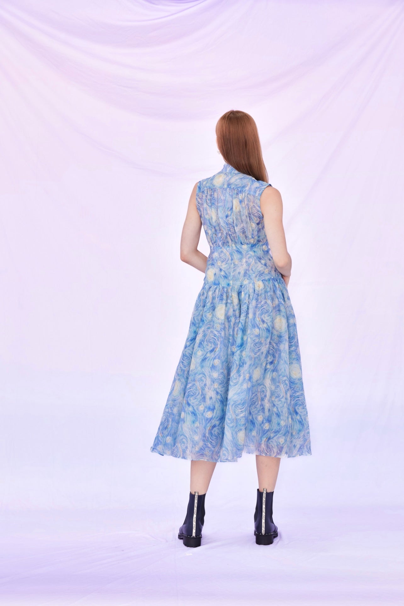 Felecia Blue Long Dress