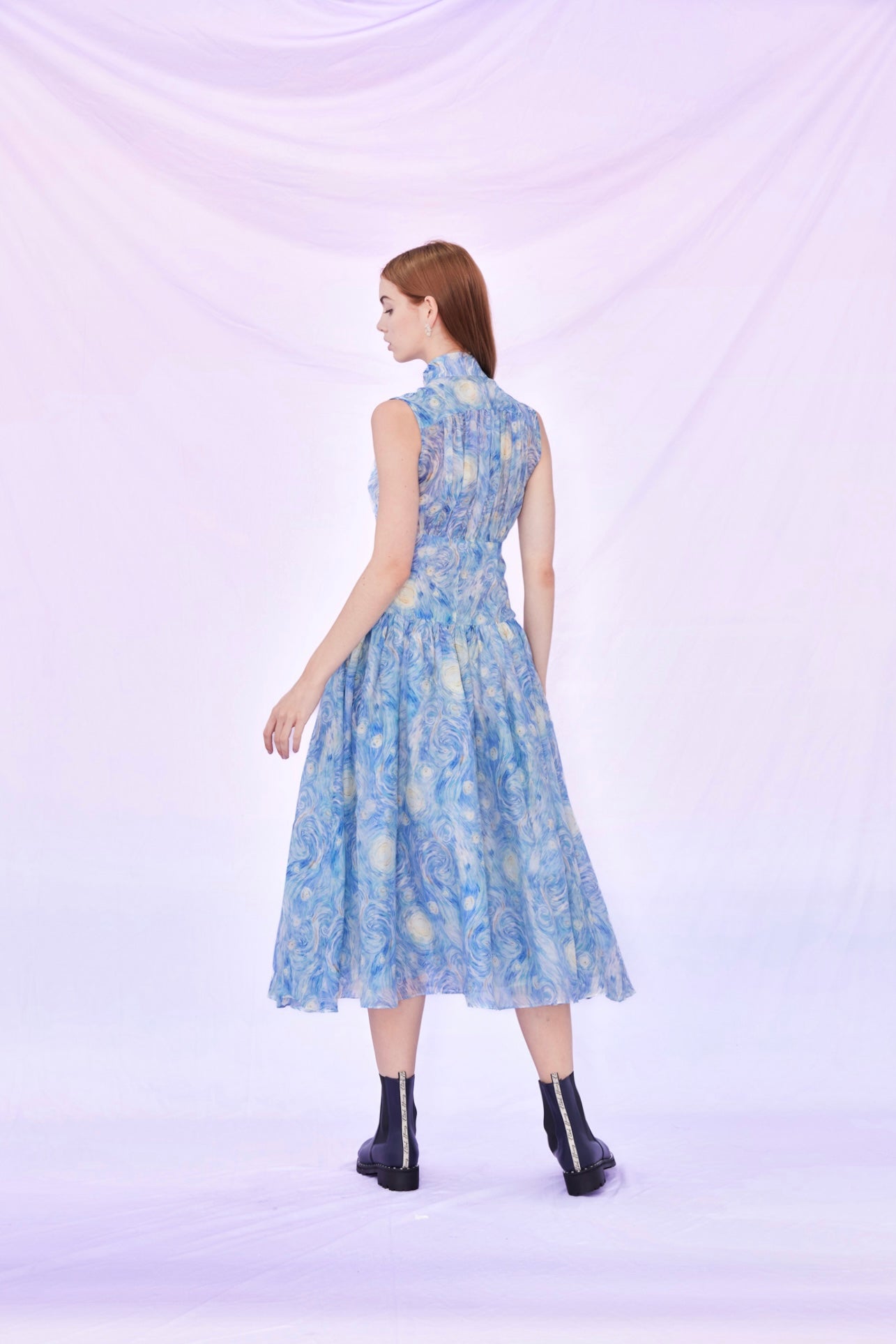 Felecia Blue Long Dress