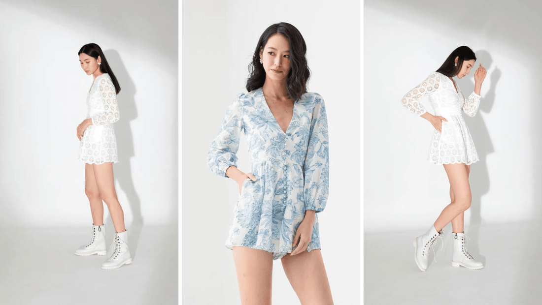 5 Ways to Wear a Lace Romper - Nimisski