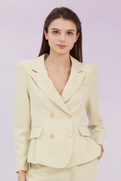 Gladiz Pale Green Jacket - Nimisski