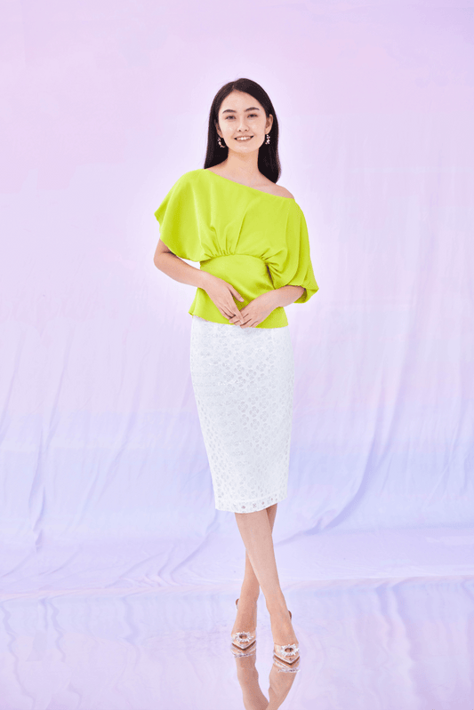 Gaile Lime Top - Nimisski