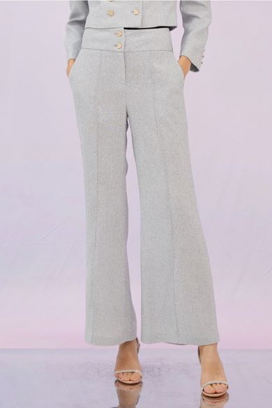 Gillie Grey Flare Pants