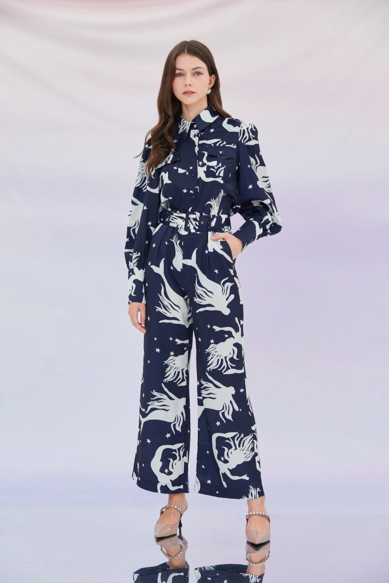 Emmie Printed Pants - Nimisski