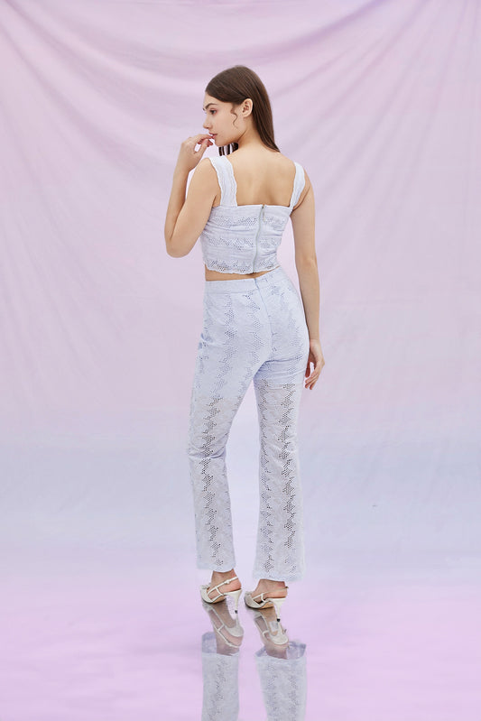 Gerardina Periwinkle Top