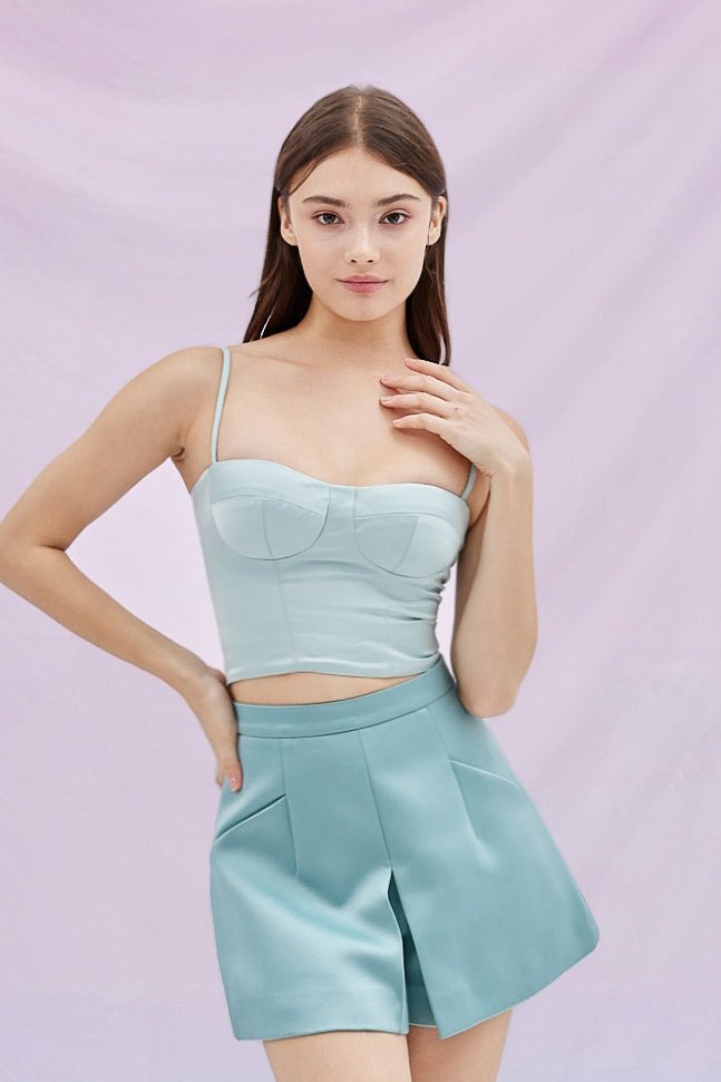 Felina Mint Bustier Top - Nimisski