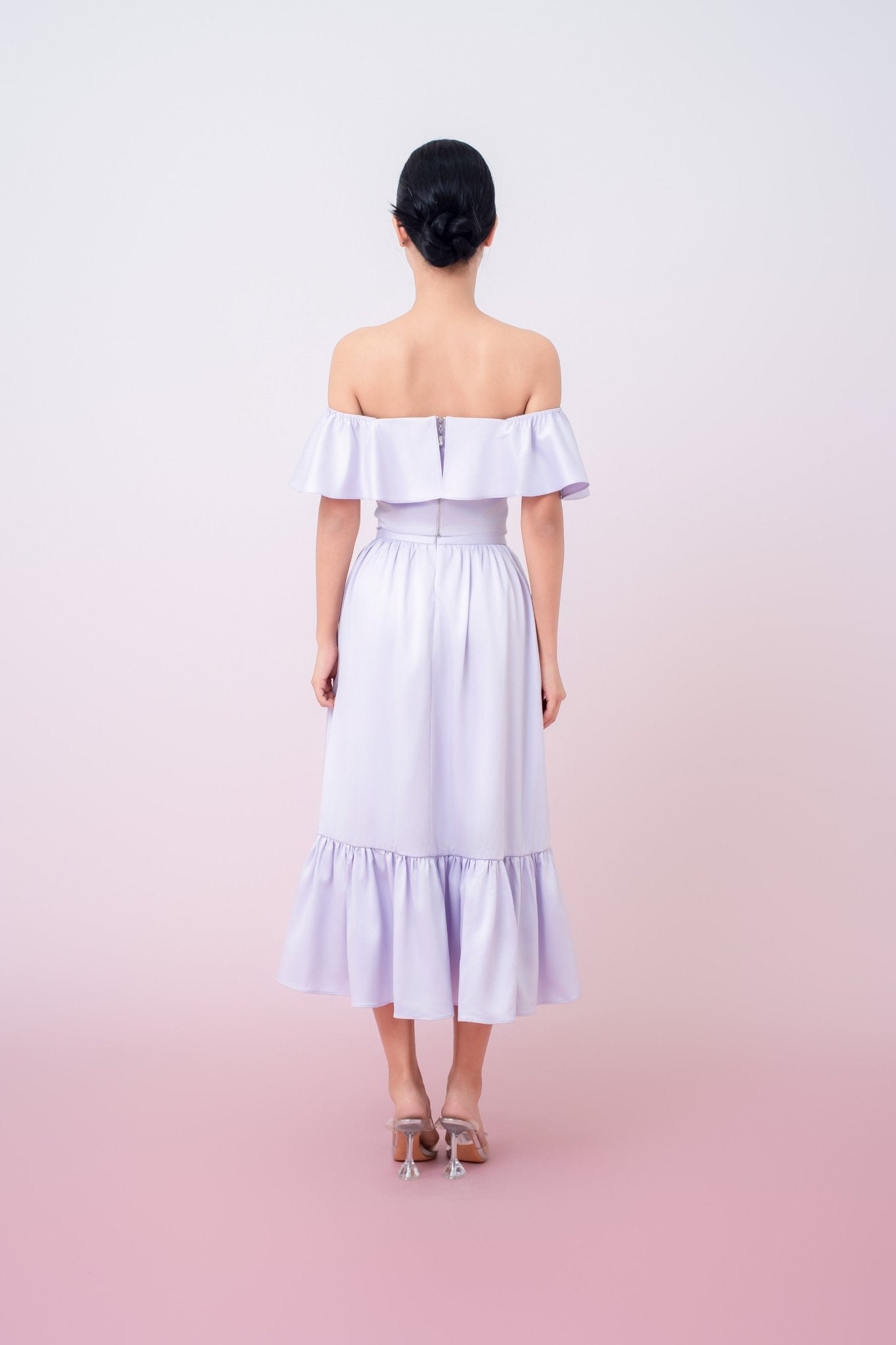 Jacquelina Lilac Drop Shoulder Top - Nimisski