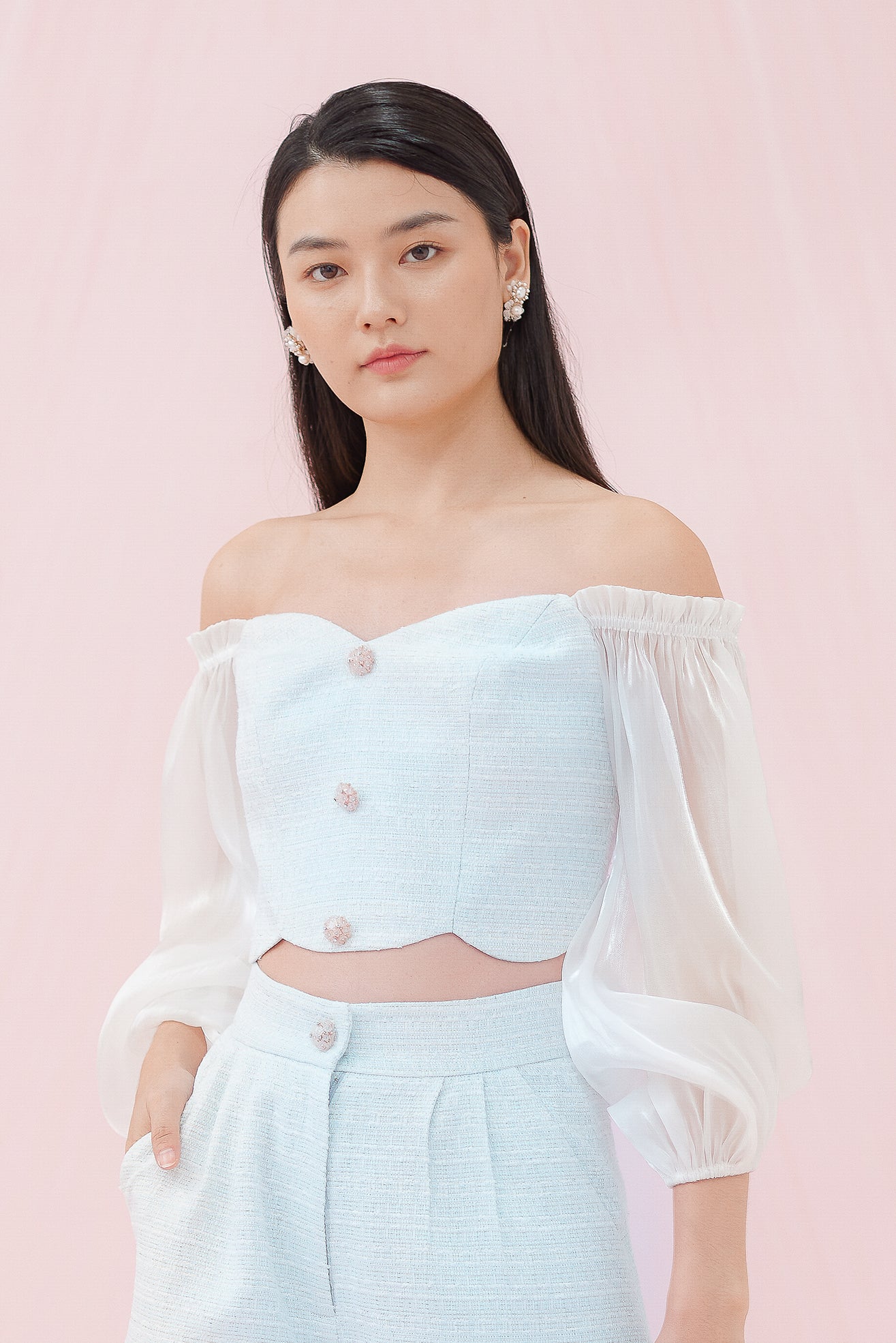 Franki Blue Top - Nimisski