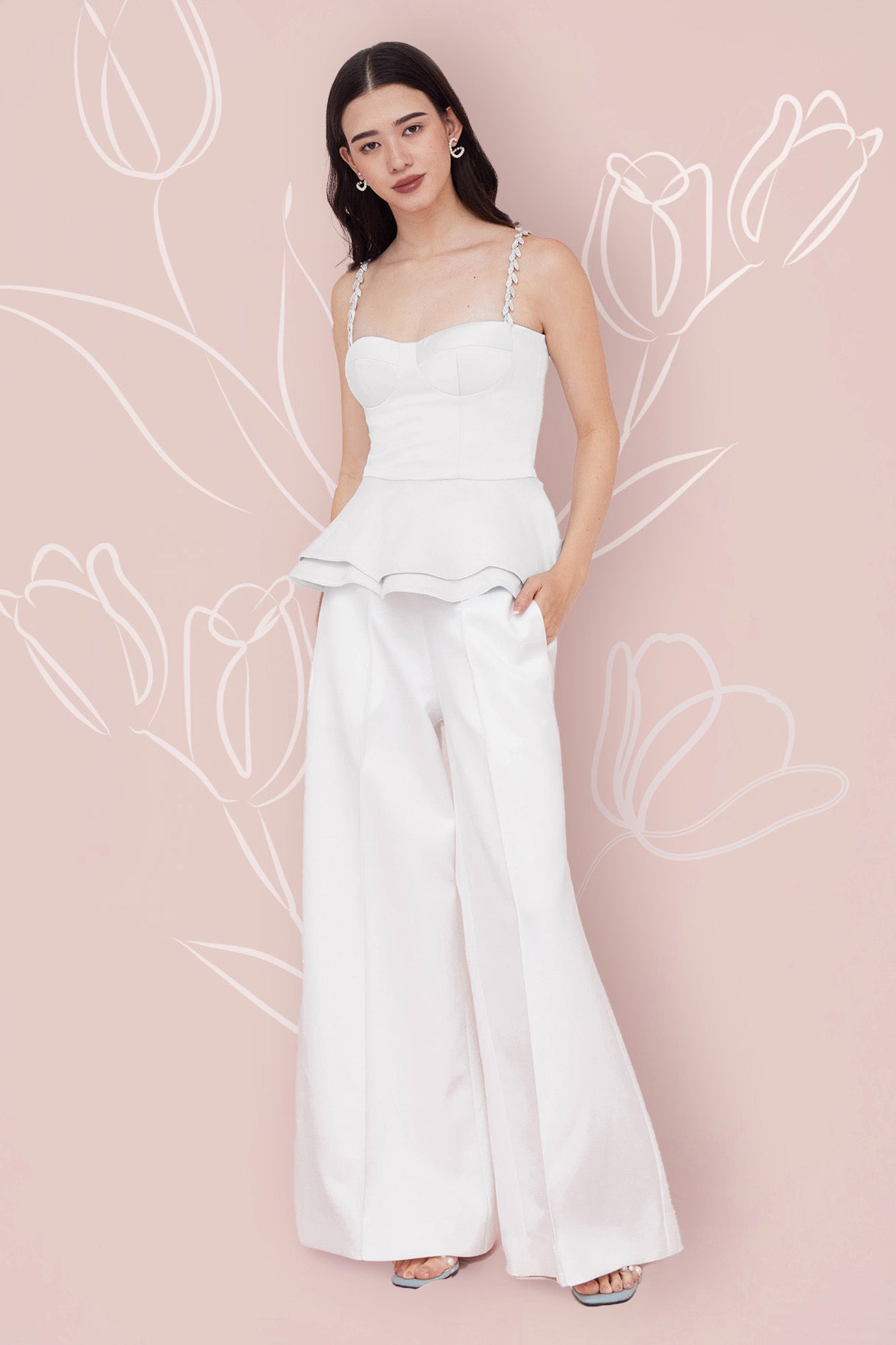 Frontine White Top - Nimisski