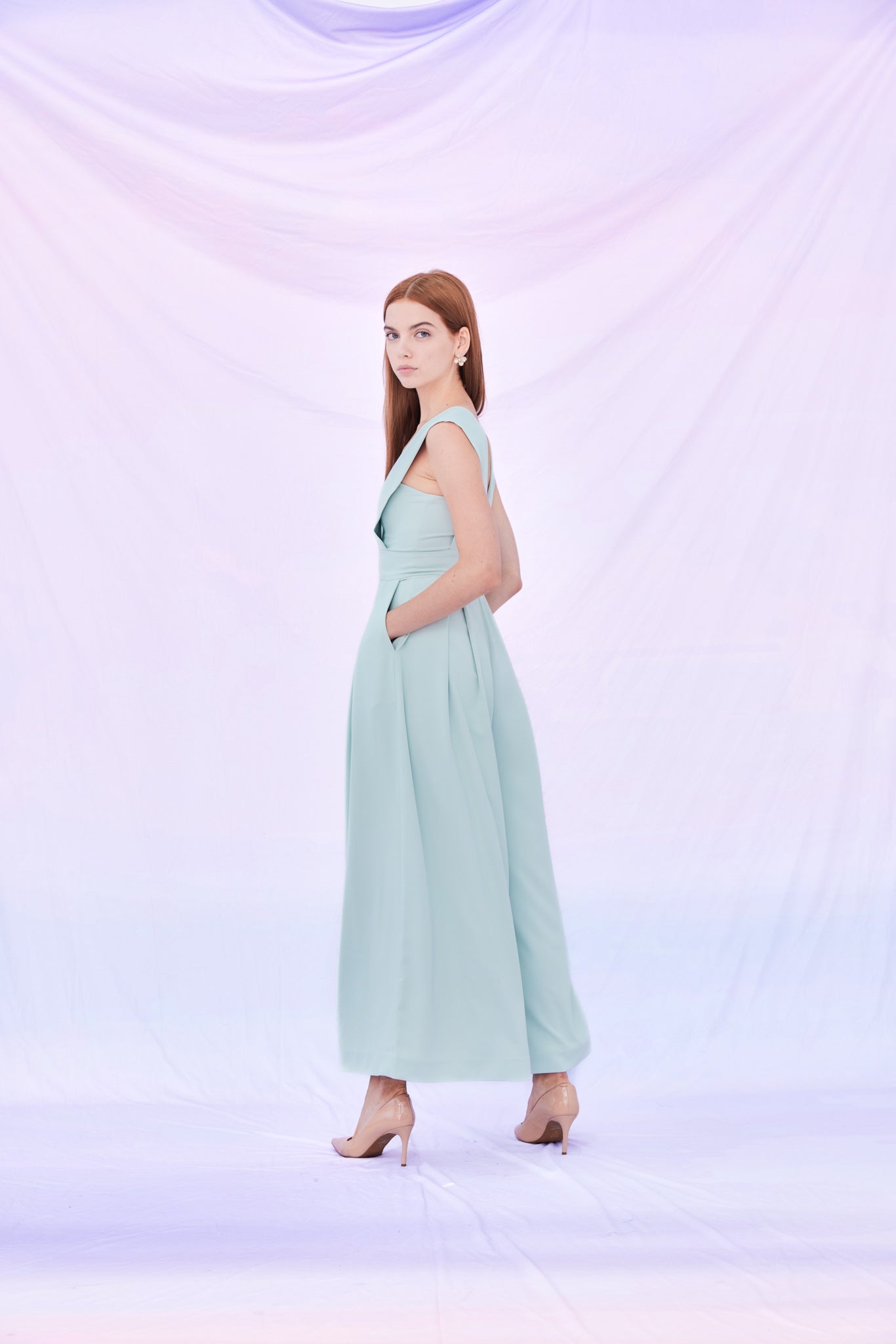 Ines V - neck Jumpsuit - Nimisski