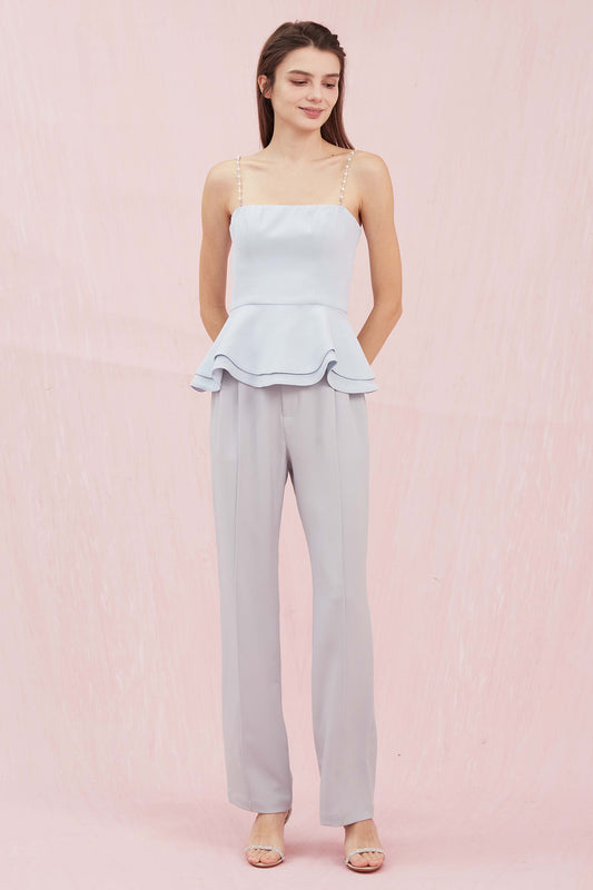 Genny Mint Blue Top - Nimisski