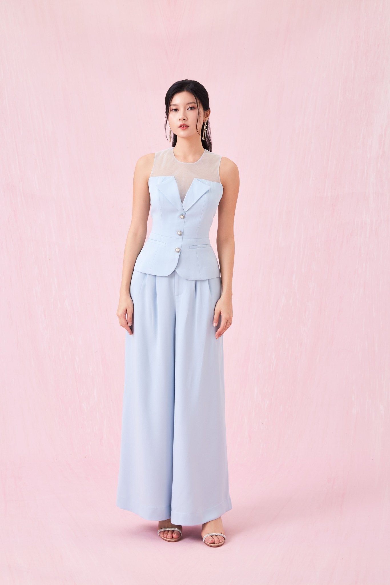 Adalicia Blue Pants - Nimisski