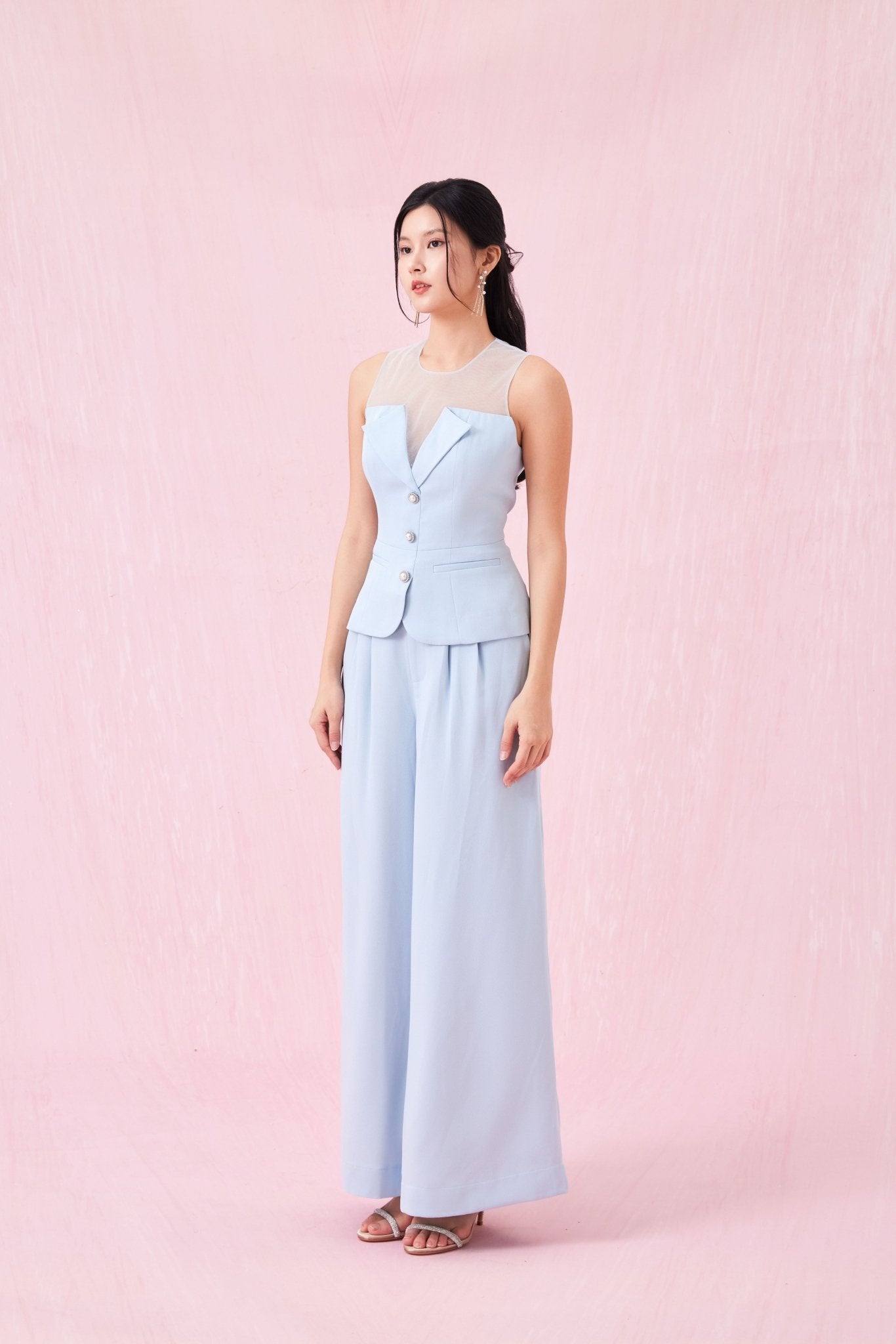 Adalicia Blue Pants - Nimisski