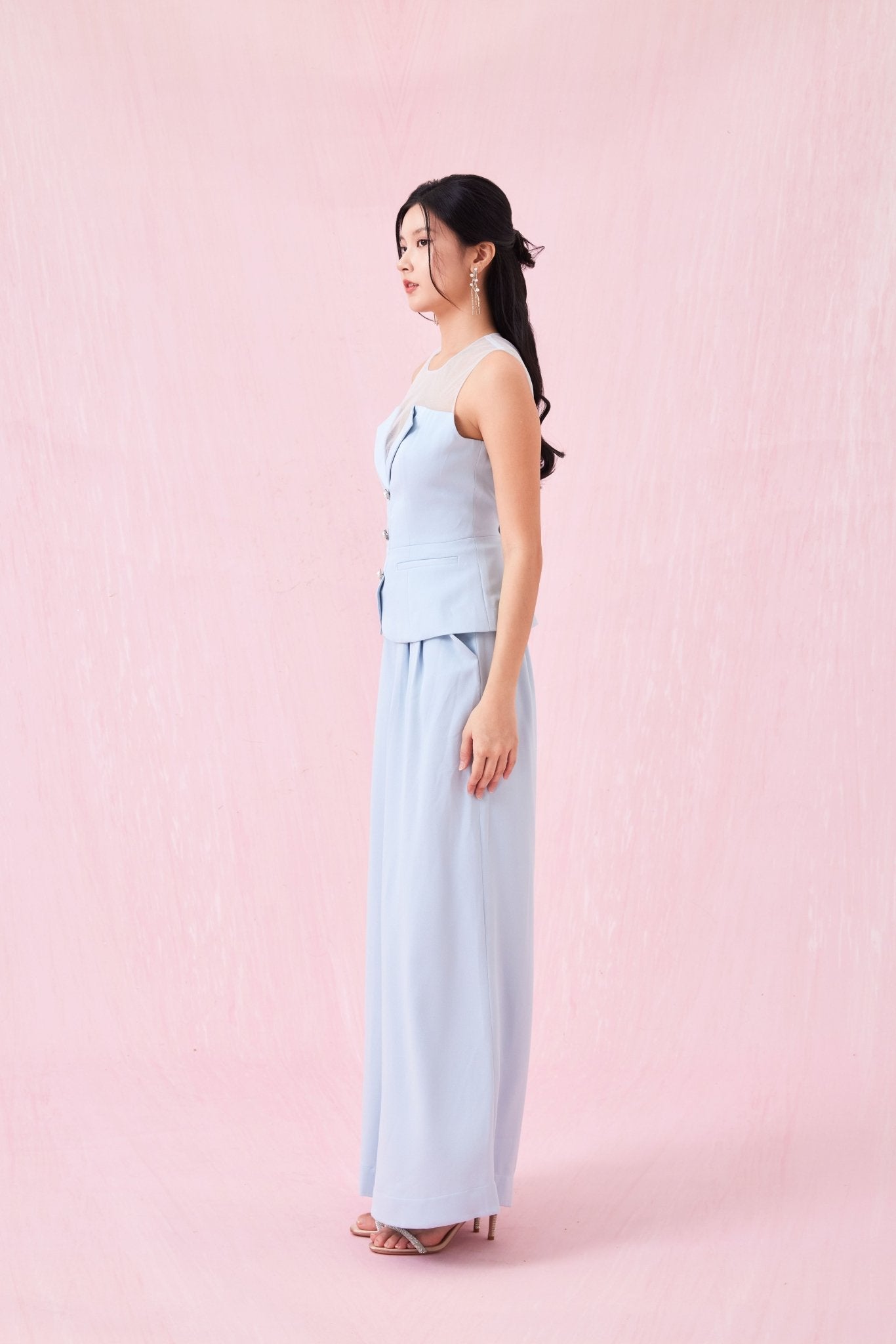Adalicia Blue Pants - Nimisski