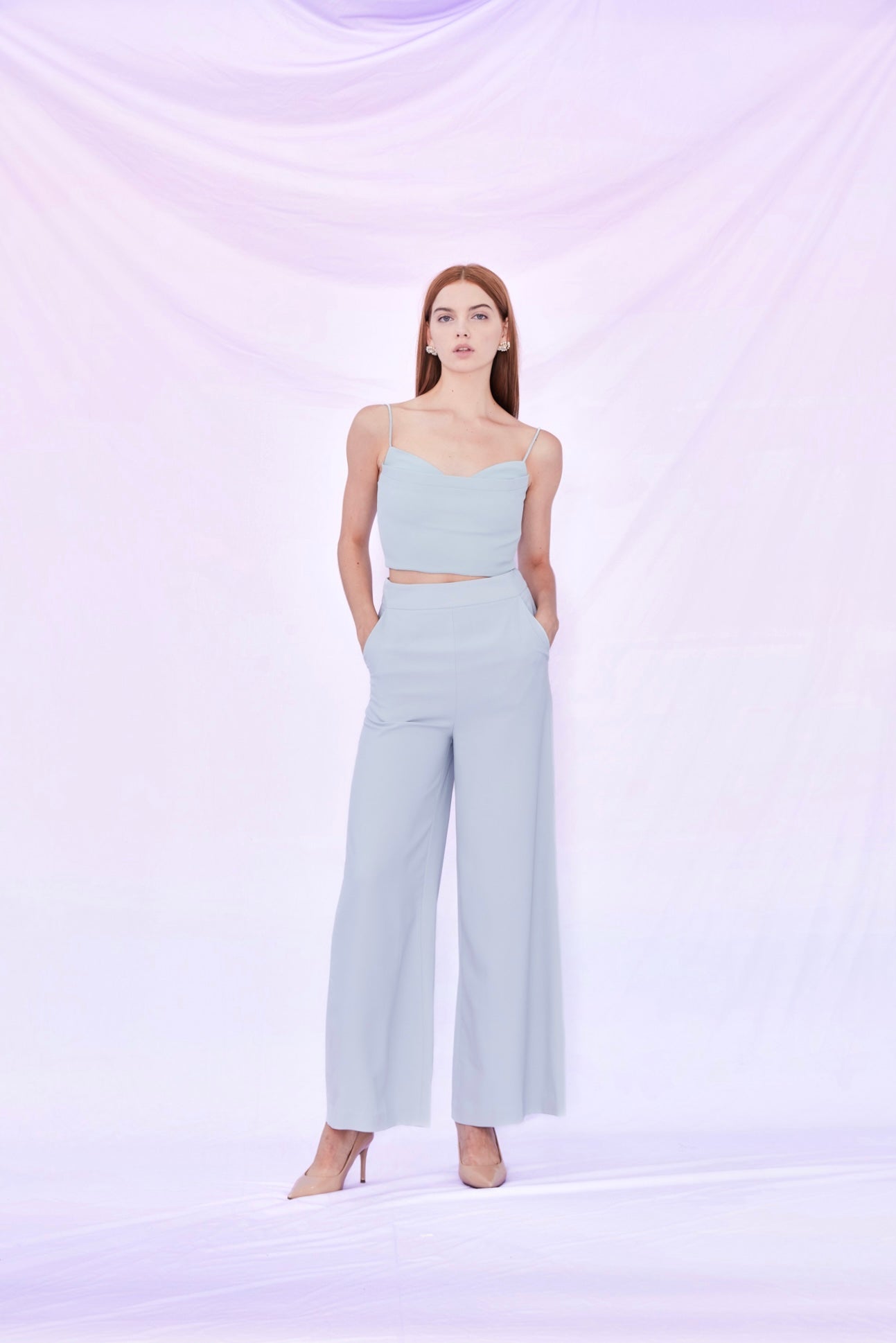 Grace Mint Blue Pants