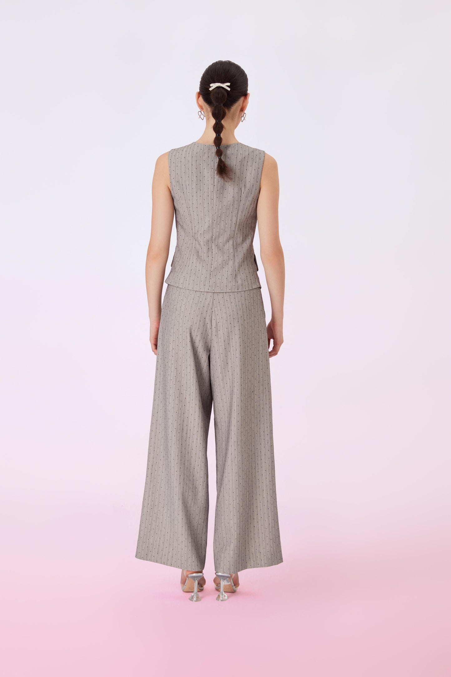 Chantarai Grey Wide Pants