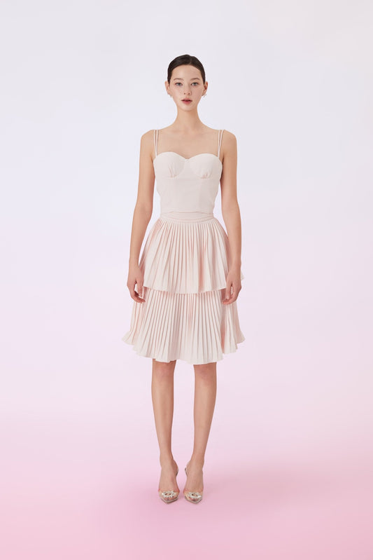 Freada Pink Bustier Top - Nimisski