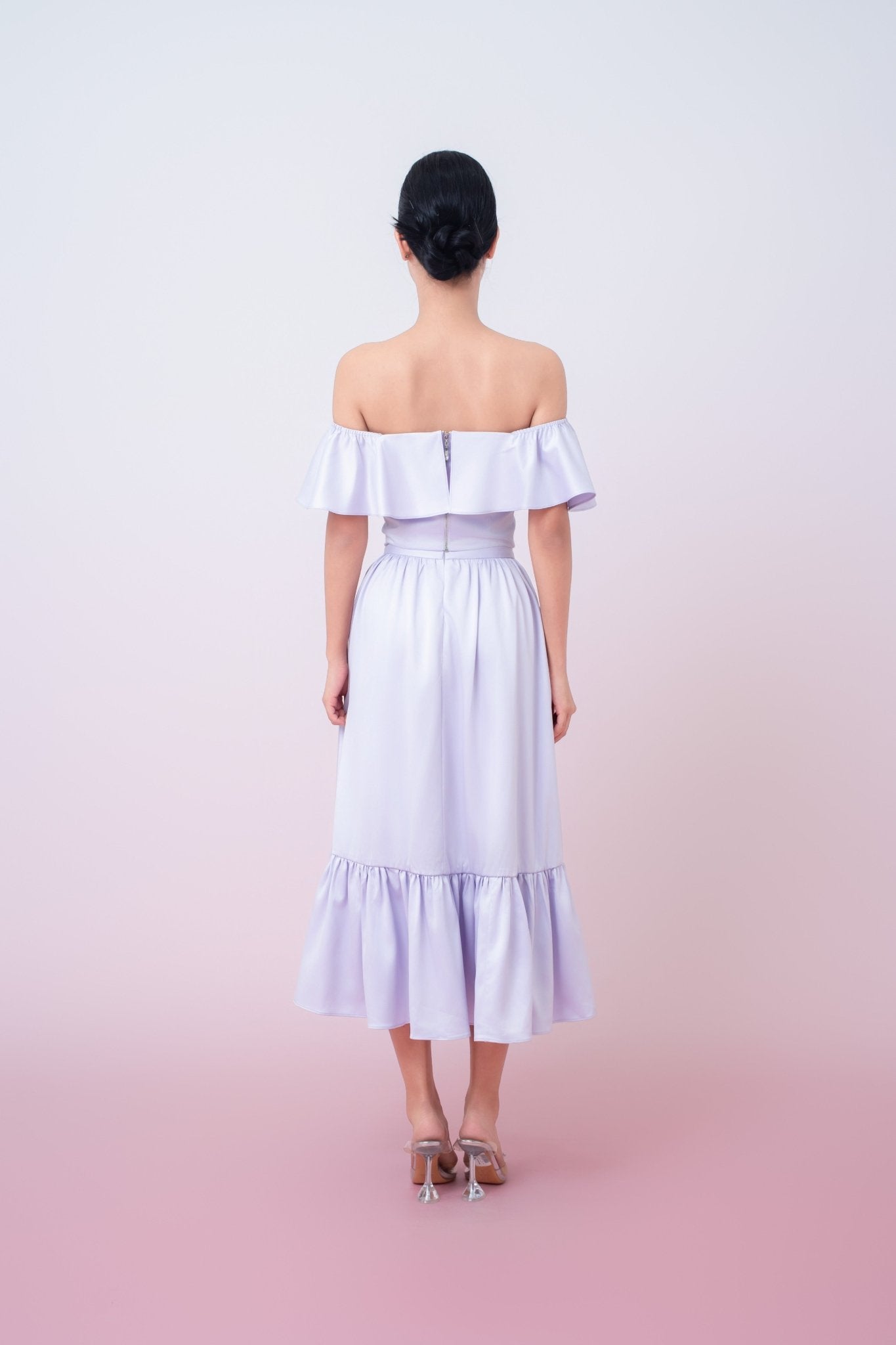 Jacquelina Lilac Drop Shoulder Top - Nimisski