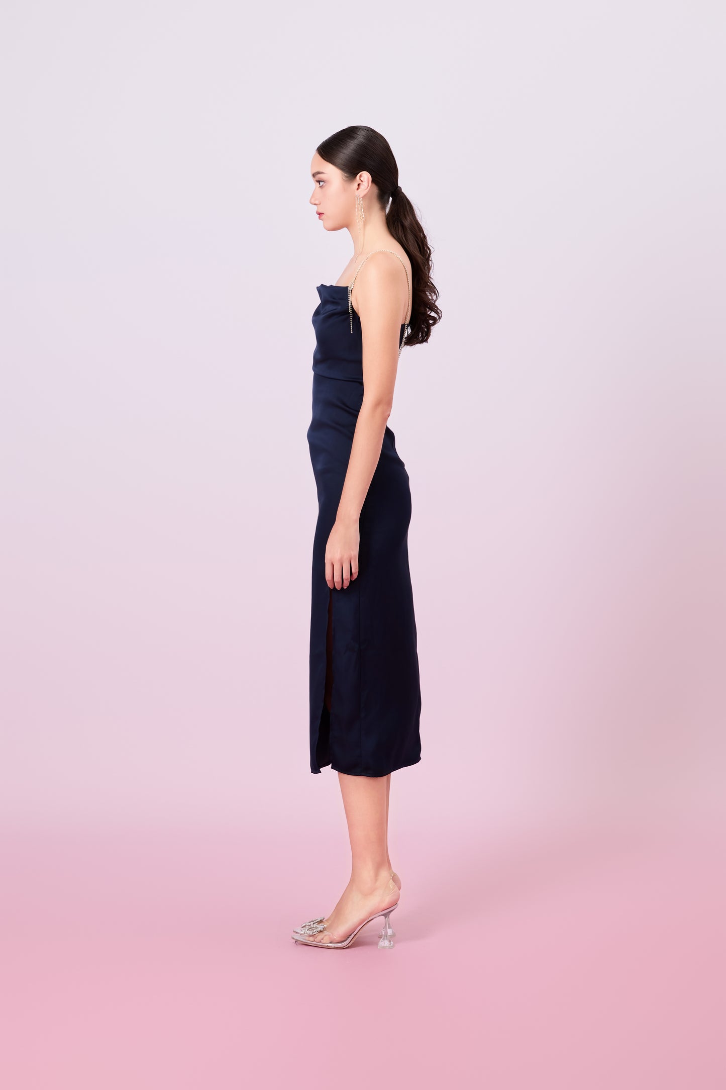Gennisheyo Navy Bodycon Dress