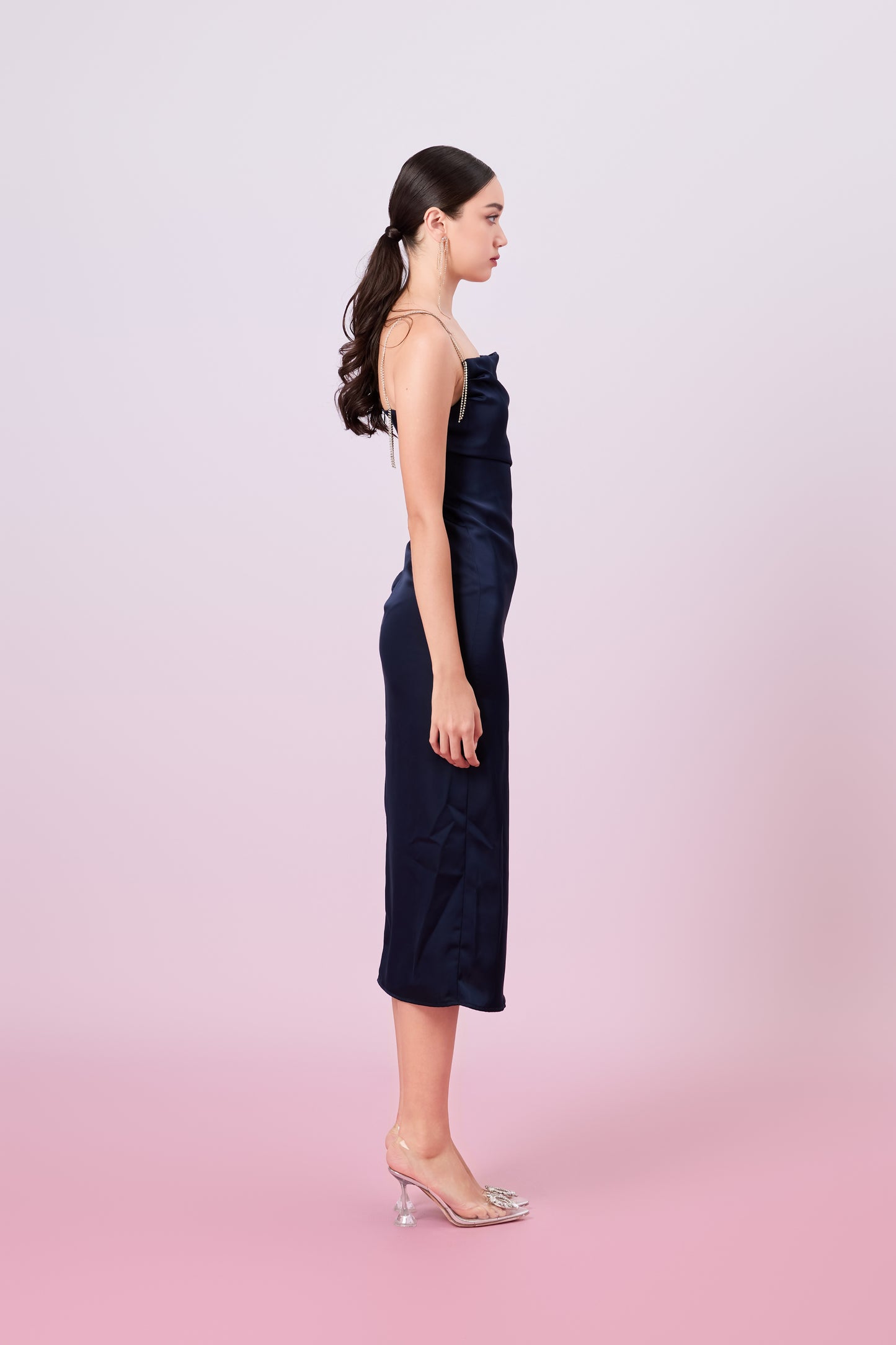 Gennisheyo Navy Bodycon Dress