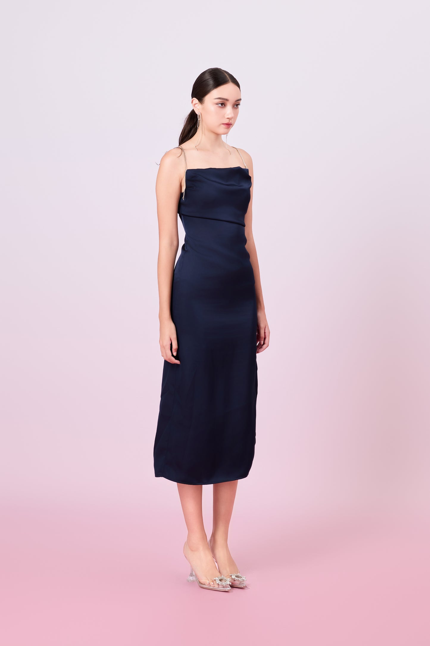 Gennisheyo Navy Bodycon Dress