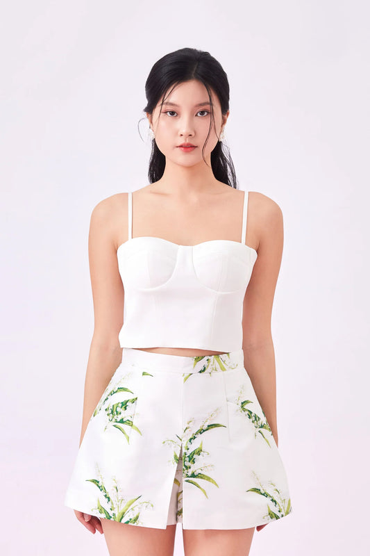 Jennifer White Bustier Top