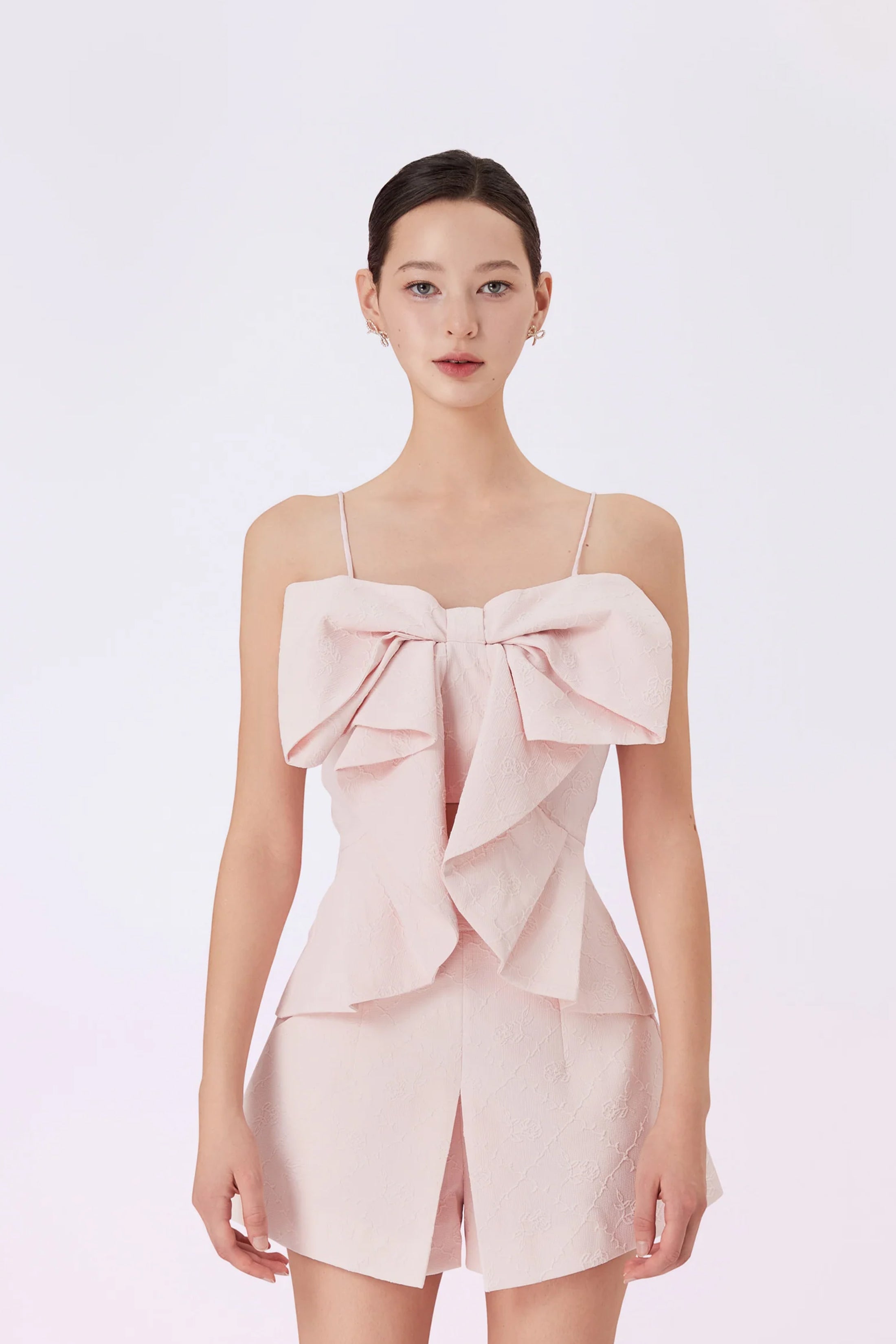 Gili Pink Ribbon Strap Top