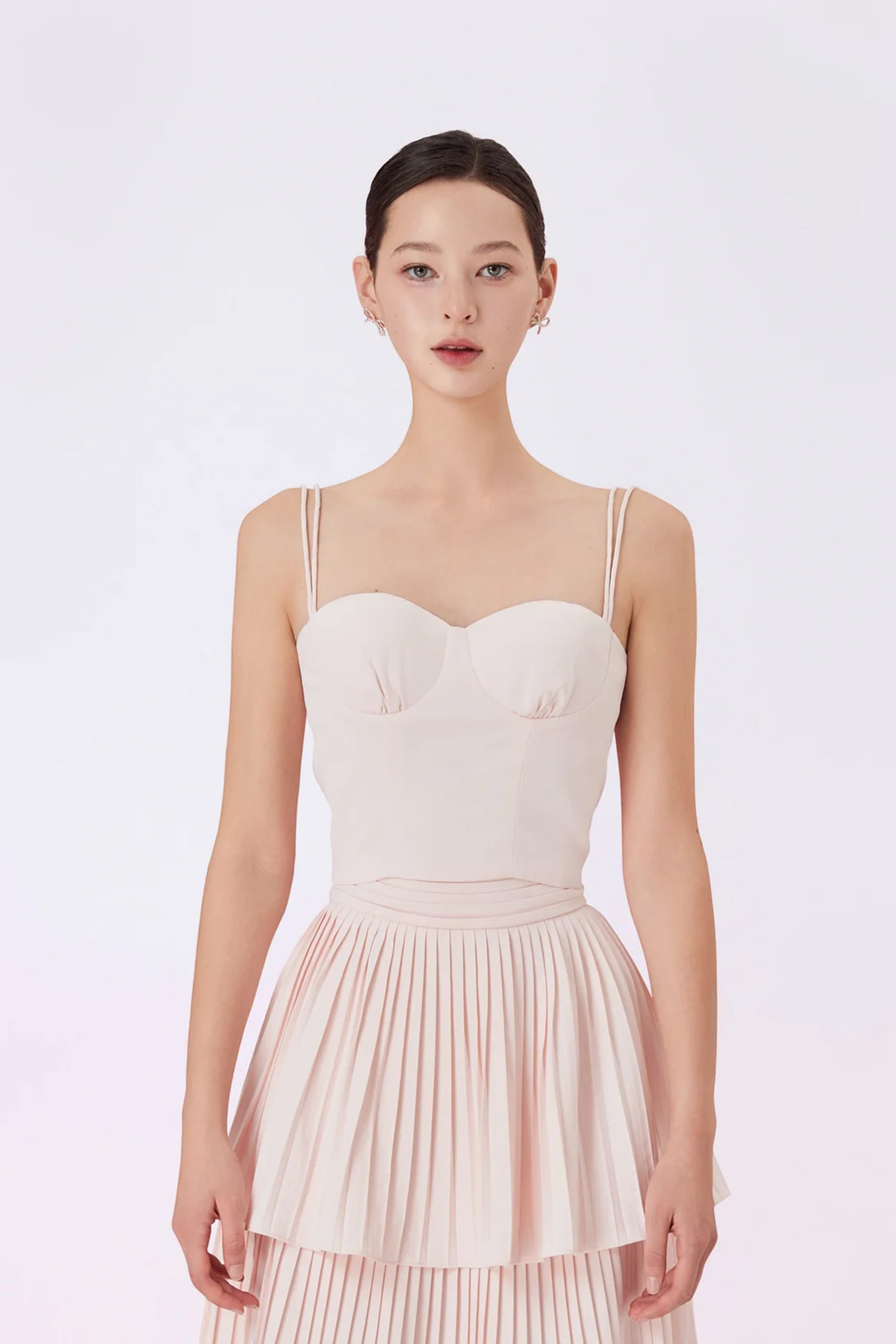 Freada Pink Bustier Top