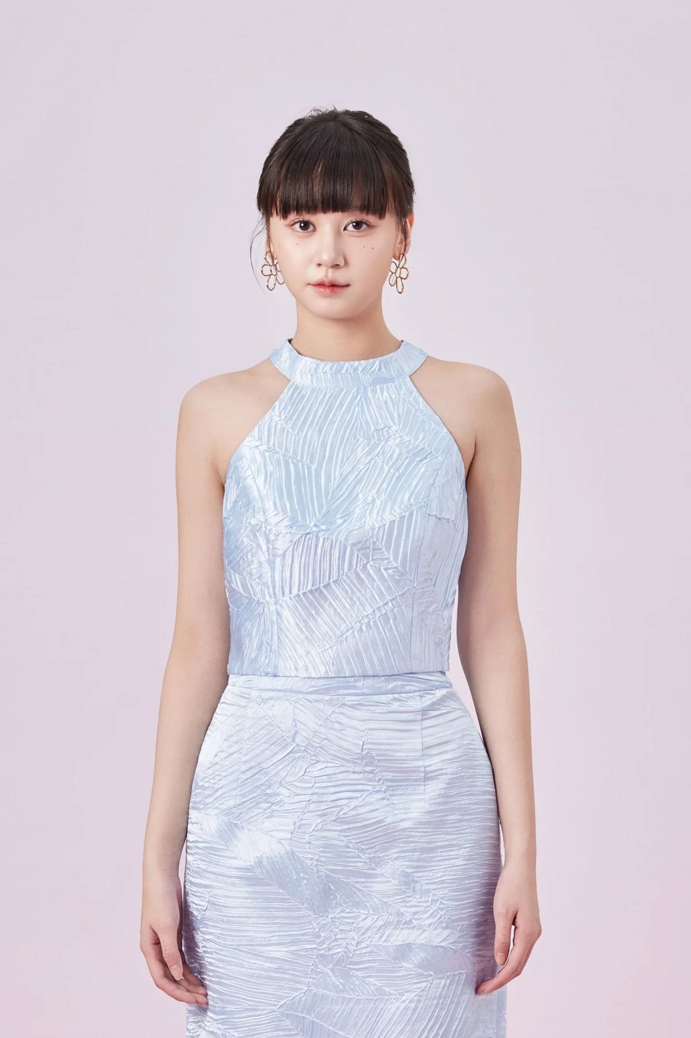 Chantay Blue Halter Neck Top - Nimisski