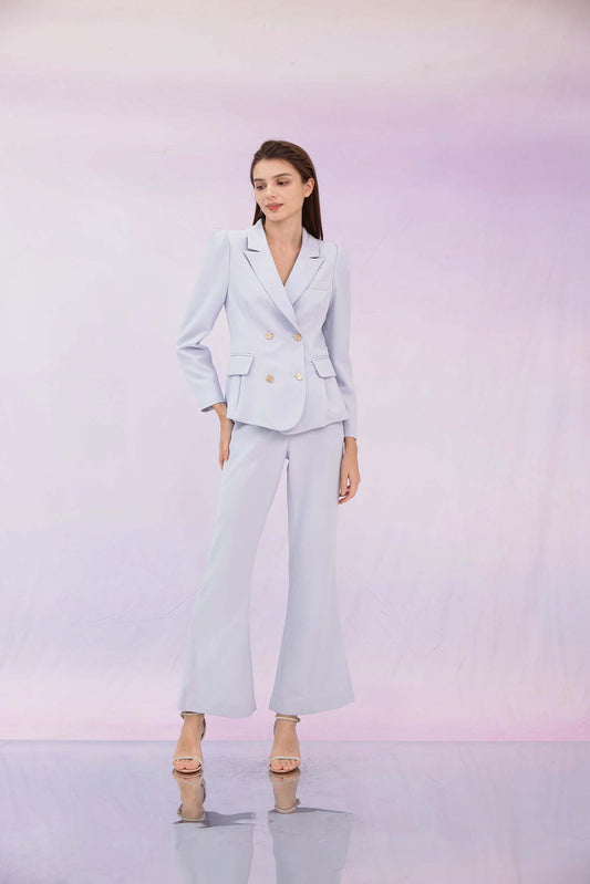 Gladiz Lavender Flare Pants