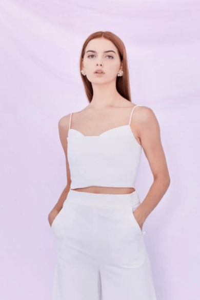 Grace White Top - Nimisski