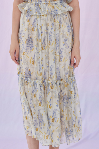 Gertha Blue Wisteria Skirt