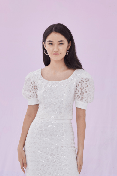 Gael White Top - Nimisski