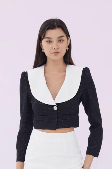 Giavanna Black Jacket - Nimisski